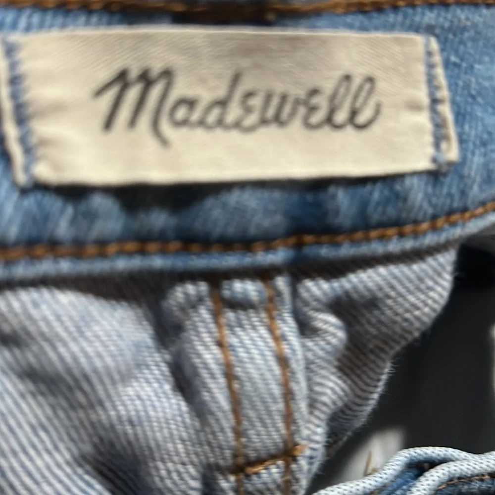 Madewell blue high rise skinny jeans - Picture 7 of 9